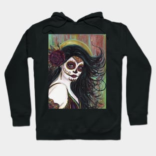 Zatina day of the dead by Renee lavoie Hoodie